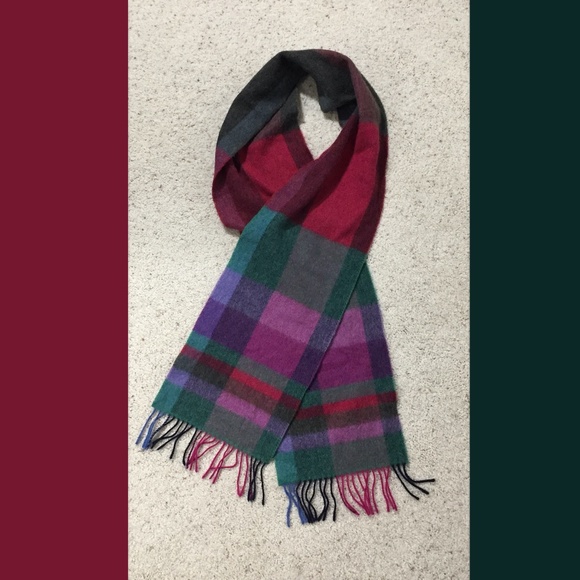 100% Lambswool Scarf John Hanly Woven in Ireland - Picture 2 of 7